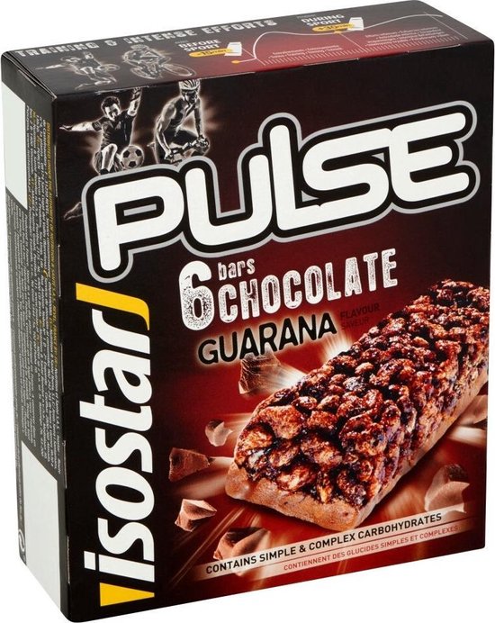 Isostar Pulse Bar - Energiereep - Chocolade - 6 repen | bol.com
