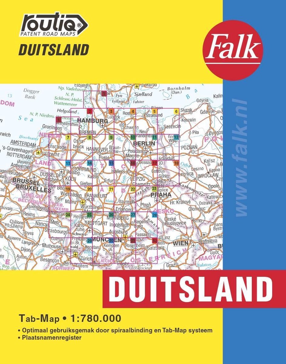 Mapbol Rako Routiq autokaart Duitsland Tab Map | bol.com