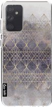 Casetastic Samsung Galaxy A72 (2021) 5G / Galaxy A72 (2021) 4G Hoesje - Softcover Hoesje met Design - Cold Diamonds Print