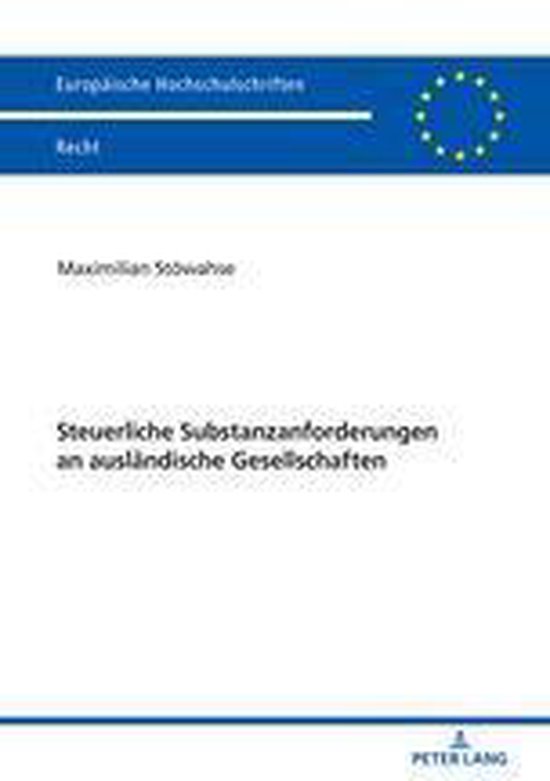 Europaeische Hochschulschriften Recht 6171 - Steuerliche Sub ... - cover