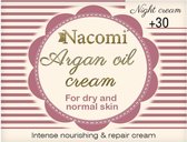 Nacomi - Argan Oil Cream Argan Cream From Hyaluronic Kawas 30+ Per Night 50Ml