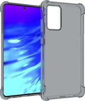 iMoshion Hoesje Geschikt voor Samsung Galaxy A72 Hoesje Siliconen - iMoshion Shockproof Case - Grijs