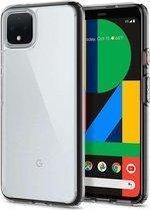 Hoesje Google Pixel 4 - Spigen Ultra Hybrid Case - Transparant/Doorzichtig