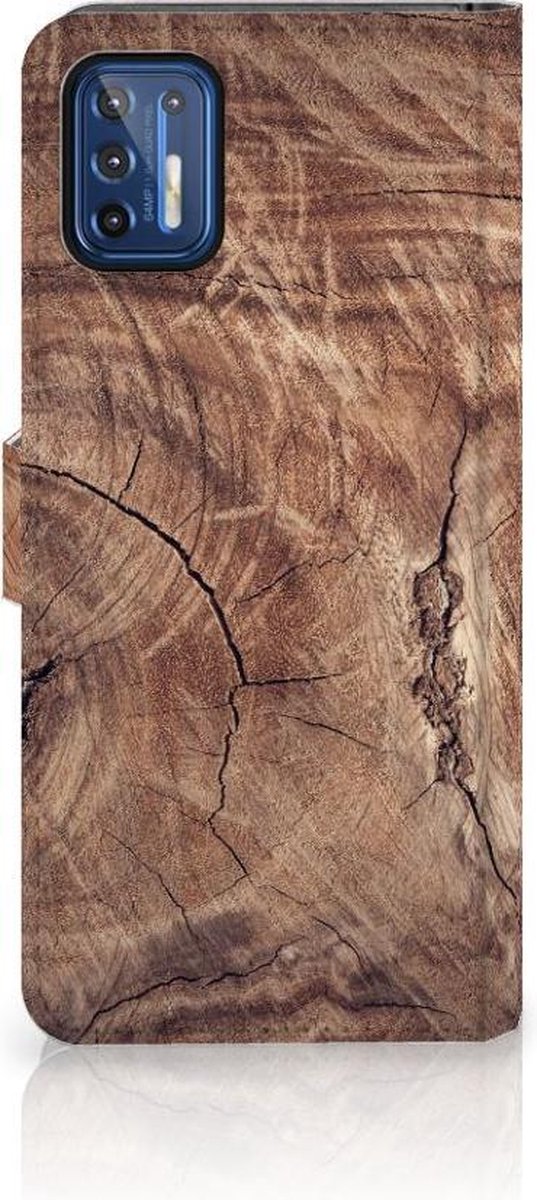 Motorola Moto G9 Plus Book Style Case Tree Trunk