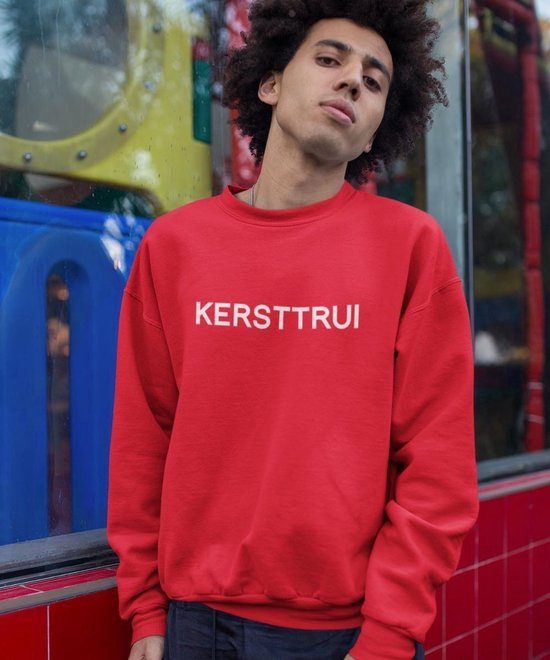 De Foutste Kersttrui Der Kersttruien Rood - Maat L - Kerstkleding voor dames & heren