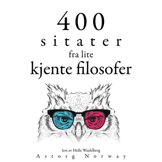 400 sitater fra lite kjente filosofer - cover