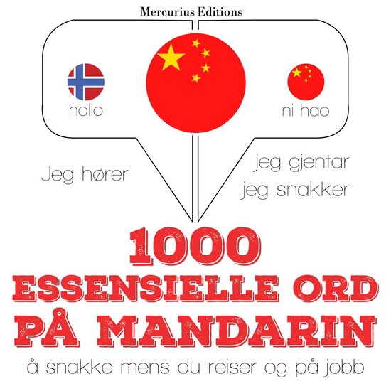 1000 essensielle ord på Mandarin - cover