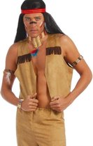 Fiestas Guirca Verkleedvest Indianen Heren Polyester Bruin One-size