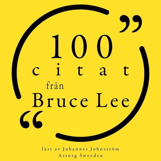100 citat från Bruce Lee - cover