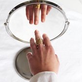 laLabel Jewelry Ring Birthstone Januari | edelstaal | liefde | geboortesteen | kraamcadeau | speciale momenten
