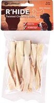 Flamingo hondensnack R'hide twisted chewing rolls with chicken 12cm 5st 70gr. Let op: 1 zakje met 5 stuks!