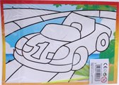 Lg-imports Kraskaart Auto 17 X 13 Cm Papier 2-delig