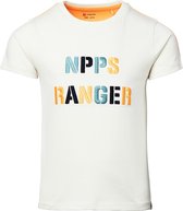 Noppies T-shirt Lannitown - White Sand - Maat 128
