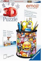Ravensburger Pennenbak Emoji - 3D puzzel - 54 stukjes
