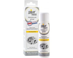Pjur MED - Premium Glide - 100 ml - Lubricants - white - Discreet verpakt en bezorgd