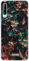 6F hoesje - geschikt voor Honor 9X Pro -  Transparant TPU Case - Ornament #ffffff