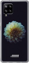 6F hoesje - geschikt voor Samsung Galaxy A42 -  Transparant TPU Case - Just a Perfect Flower #ffffff