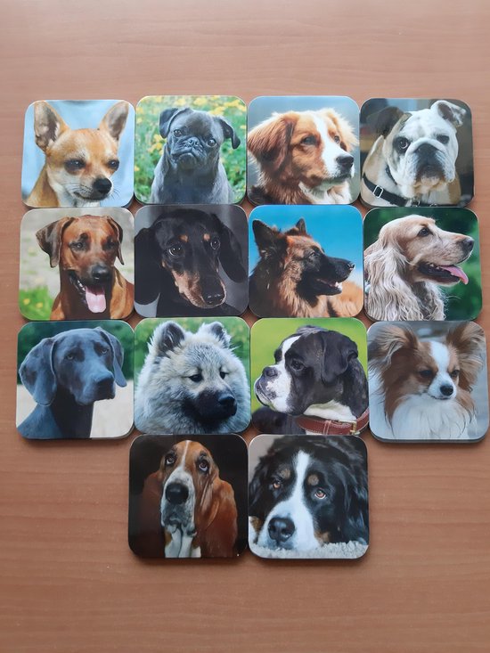 Afbeelding van het spel Kleintje Twee = Oke Honden - compact memoryspel