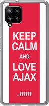6F hoesje - geschikt voor Samsung Galaxy A42 -  Transparant TPU Case - AFC Ajax Keep Calm #ffffff