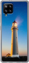6F hoesje - geschikt voor Samsung Galaxy A42 -  Transparant TPU Case - Lighthouse #ffffff