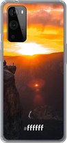 6F hoesje - geschikt voor OnePlus 9 Pro -  Transparant TPU Case - Rock Formation Sunset #ffffff