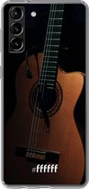 6F hoesje - geschikt voor Samsung Galaxy S21 -  Transparant TPU Case - Guitar #ffffff