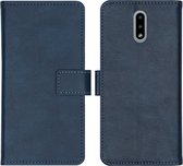 iMoshion Hoesje Geschikt voor Nokia 2.3 Hoesje Met Pasjeshouder - iMoshion Luxe Bookcase - Donkerblauw