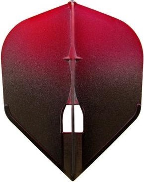 L-Style Champagne L3 Shape 2-Tone BK×Red - Dart Flights van L-Style — afbeelding 4