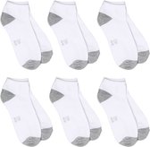 DIM Set van 6 korte sokken EcoDim Sport White Heren