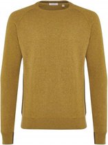 Tresanti Heren Pullover Ronde Hals Geel Regular Fit - XL