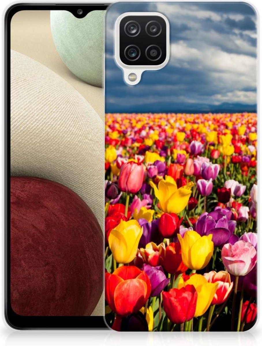 Samsung Galaxy A12 TPU Case Tulpen