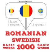 Suedeză - Romania: 1000 de cuvinte de bază