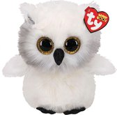 Ty - Knuffel - Beanie Buddy - Austin Owl - 24cm