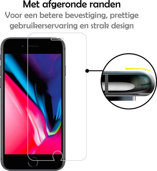 Protecteur d'écran iPhone SE 2020 - iPhone SE 2020 Protecteur d'écran Protect Glas - iPhone SE 2020 Protecteur d'écran Glas Extra Strong - 3 Pièces