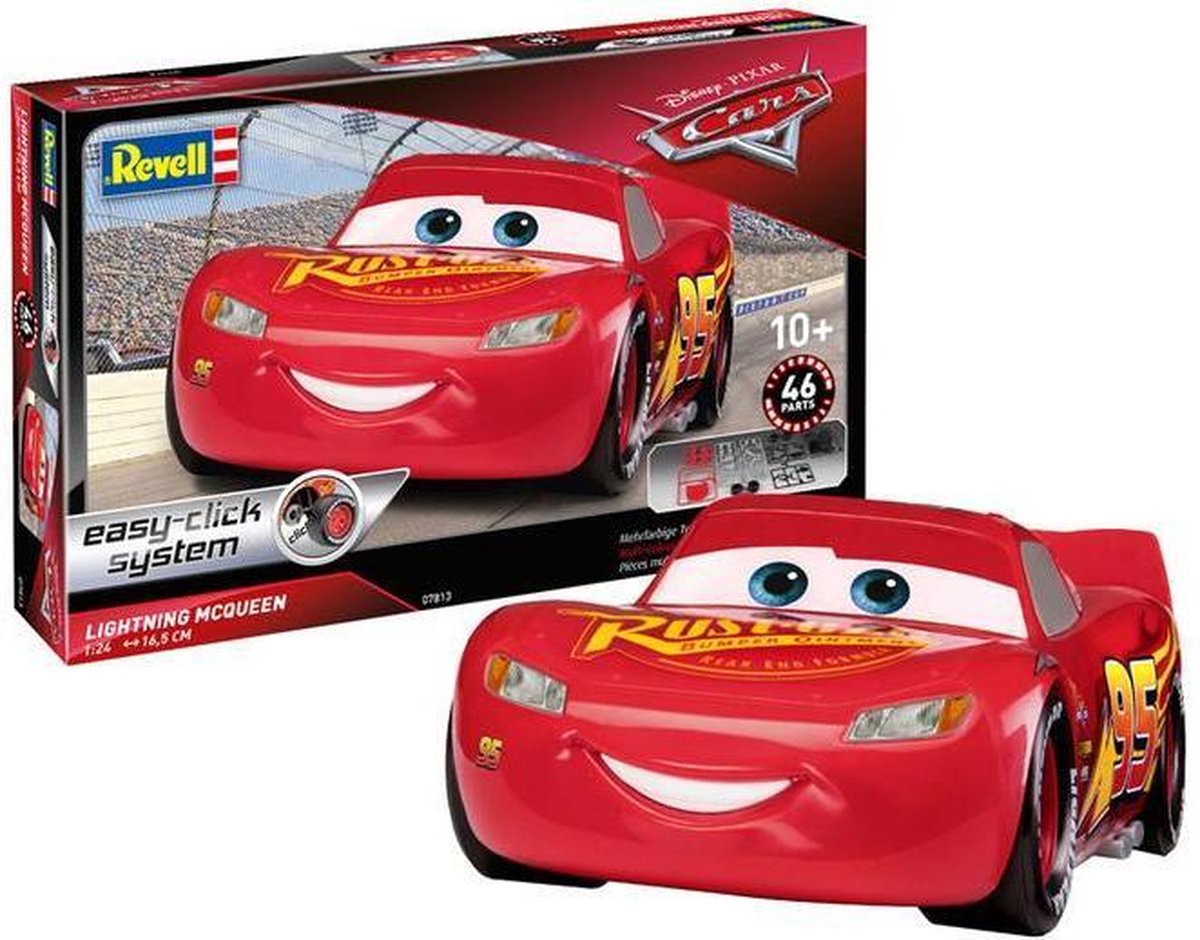 Revell Lightning McQueen Disney Cars - Voiture avec lumière et son