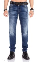 Cipo & Baxx Jeanshose mit Gürtel