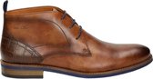 Van Lier heren veterboot - Cognac - Maat 43