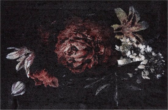 MD- Tapis d' MD-Entree / Paillasson Soft & Deco Bella Rosa 67 x 100 cm