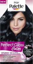 Poly Palette Perfect Gloss 110 Glossy Zwart Haarverf - 3 stuks - Voordeelverpakking