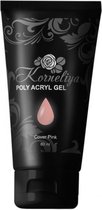 Korneliya Polygel - Gel Nagellak - Acrylgel Nagels - Polyacrylgel COVER PINK 60 Gram