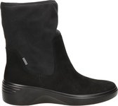 ECCO Soft 7 Wedge Dames Laarzen - Zwart - Maat 42