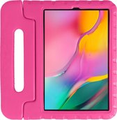 Hoes Geschikt voor Samsung Galaxy Tab A 8.0 (2019) Hoes Kinder Hoesje Kids Case Kinderhoes Shockproof - Hoesje Geschikt voor Samsung Tab A 8.0 (2019) Hoesje Kidscase - Roze