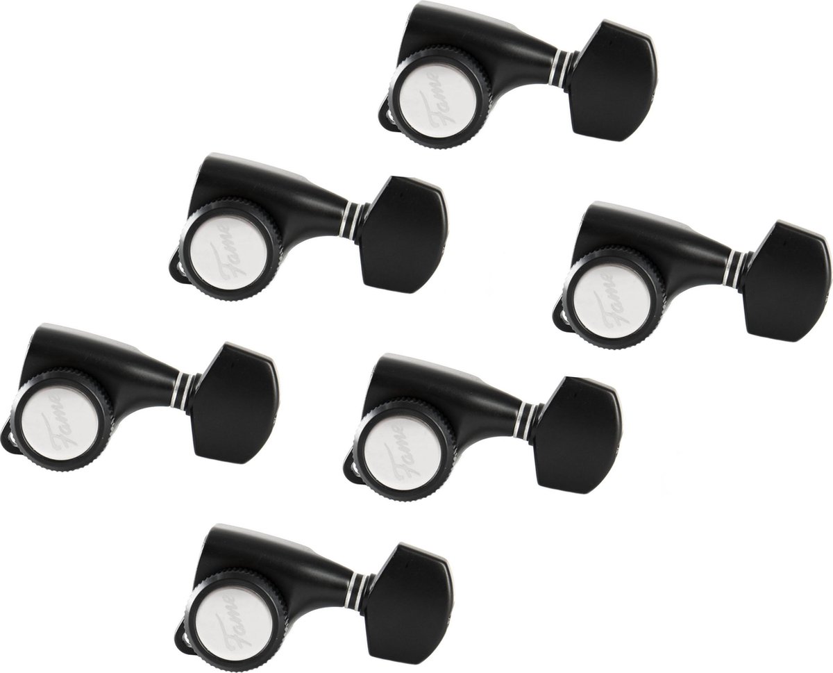 Fame 334SM Locking Tuners 6L Black - Stemmechaniek voor gitaar