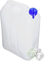 Water jerrycan, 10 liter inhoud, 260mm x 140mm x 380mm (L x B x H)