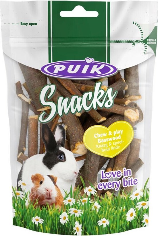 8x Puik Snacks Chew And Play Linde 90 gr