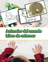Animales del mundo Libro de colorear