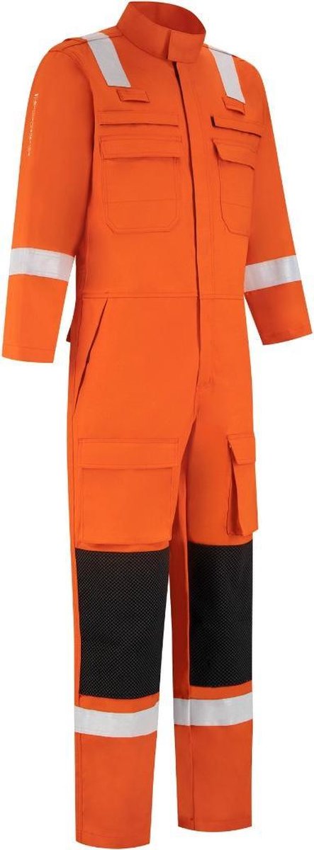 Dapro Rope Access Multinorm Overall - Maat 48 - Oranje - Vlamvertragend , antistatisch , lasnorm , vlamboog en chemicaliën resistent