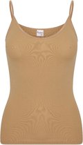 Beeren microfiber dames spaghetti hemd  Young  - L  - beige