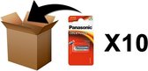 PANASONIC Batterijen - Micro Alkaline - LRV08 X 1 - Box 10 pces