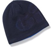 Gill Reversible Knit Beanie Blue/Navy